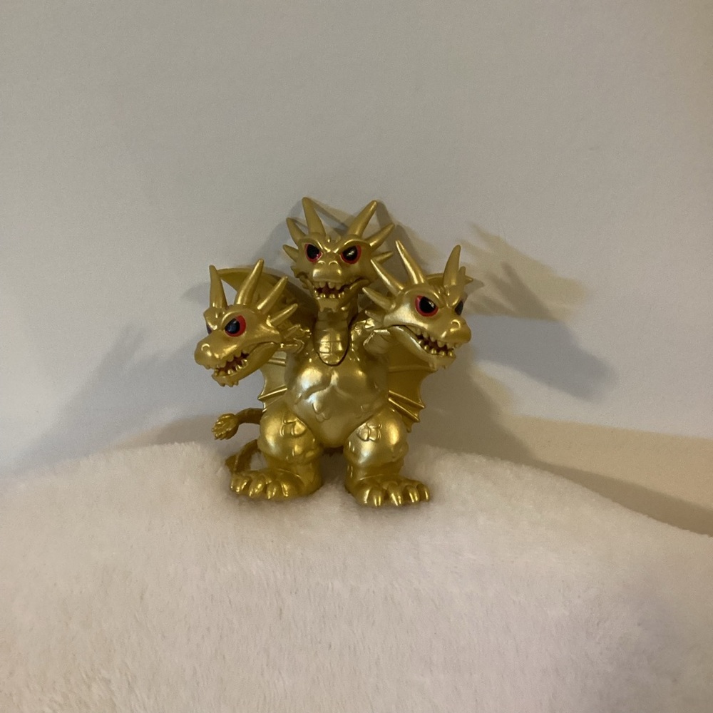 Funko Gold Three-Headed Dragon Figure